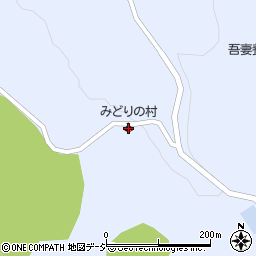 みどりの村キャンプ場周辺の地図
