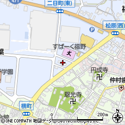 福野産業文化会館周辺の地図