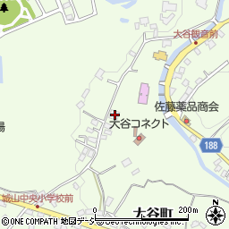 栃木県宇都宮市大谷町1380周辺の地図