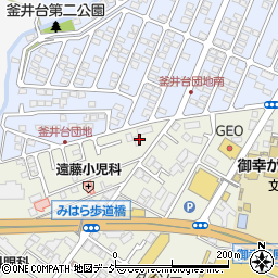 有限会社坂田新聞店　御幸ヶ原・岡本店周辺の地図