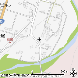 群馬県吾妻郡中之条町横尾1271周辺の地図