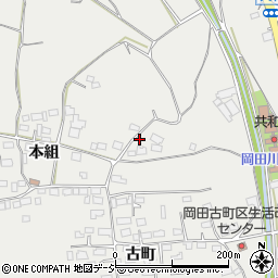 長野県長野市篠ノ井岡田1353周辺の地図