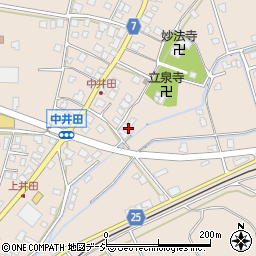 富山県富山市八尾町井田7853周辺の地図