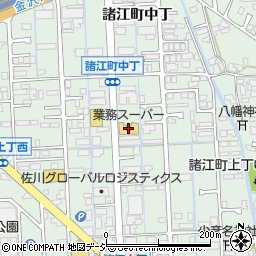 業務スーパー諸江店周辺の地図