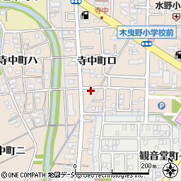 石川県金沢市寺中町ロ42周辺の地図