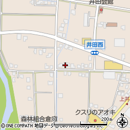 富山県富山市八尾町井田518周辺の地図