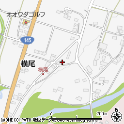 群馬県吾妻郡中之条町横尾1402周辺の地図