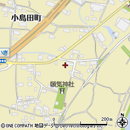 長野県長野市小島田町1686周辺の地図