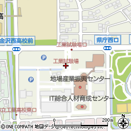 工業試験場周辺の地図