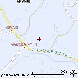 茨城県常陸太田市棚谷町34周辺の地図