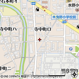 石川県金沢市寺中町ロ41周辺の地図