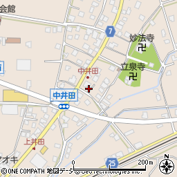 富山県富山市八尾町井田7813周辺の地図