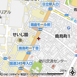 篠田商店周辺の地図