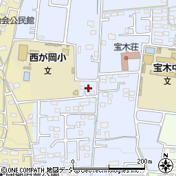 栃木県宇都宮市宝木町2丁目1087周辺の地図