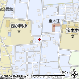 栃木県宇都宮市宝木町2丁目1087-5周辺の地図