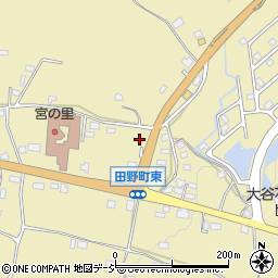 栃木県宇都宮市田野町653周辺の地図