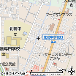 石川県金沢市小坂町（北）周辺の地図