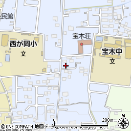 栃木県宇都宮市宝木町2丁目1090-8周辺の地図