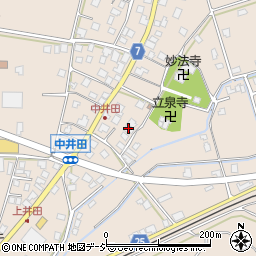 富山県富山市八尾町井田7829周辺の地図