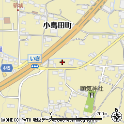 長野県長野市小島田町817周辺の地図