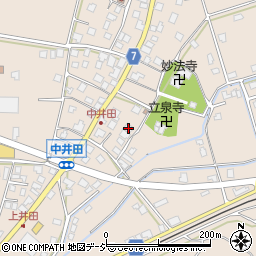 富山県富山市八尾町井田7834周辺の地図