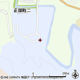 石川県金沢市正部町ト15周辺の地図