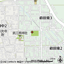 畝田町児童公園周辺の地図