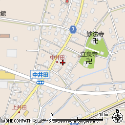 富山県富山市八尾町井田7807周辺の地図