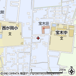 栃木県宇都宮市宝木町2丁目1090周辺の地図
