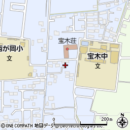 栃木県宇都宮市宝木町2丁目1090-16周辺の地図