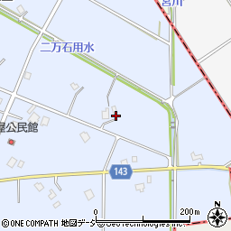富山県南砺市高屋62-2周辺の地図