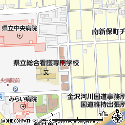 石川県こころの健康センター　心の相談ダイヤル周辺の地図