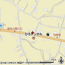 栃木県宇都宮市田野町740周辺の地図