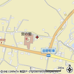 栃木県宇都宮市田野町661周辺の地図