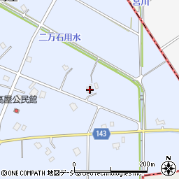 富山県南砺市高屋62周辺の地図