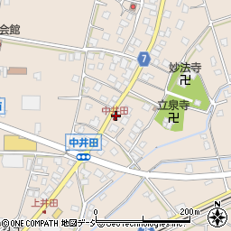 富山県富山市八尾町井田7810周辺の地図