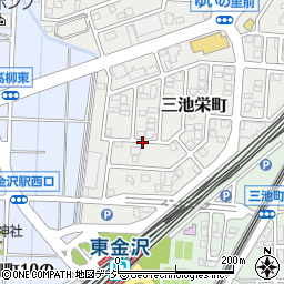 三池栄町53坂東橋☆アキッパ駐車場周辺の地図