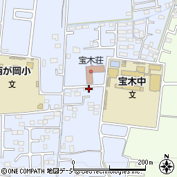 栃木県宇都宮市宝木町2丁目1090-21周辺の地図