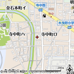 石川県金沢市寺中町ロ60周辺の地図