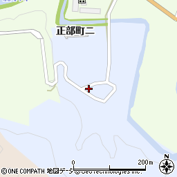 石川県金沢市正部町ト22周辺の地図
