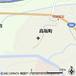 石川県金沢市高坂町ハ122-1周辺の地図