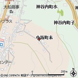 石川県金沢市小坂町未周辺の地図