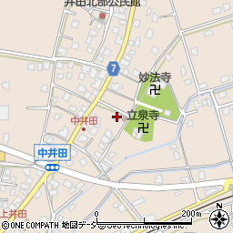 富山県富山市八尾町井田7704周辺の地図