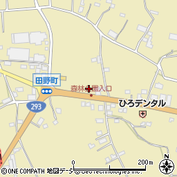 栃木県宇都宮市田野町778周辺の地図