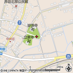 富山県富山市八尾町井田7656周辺の地図