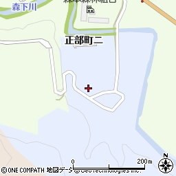 石川県金沢市正部町ニ127周辺の地図