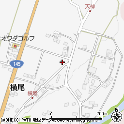 群馬県吾妻郡中之条町横尾1427周辺の地図