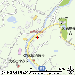 栃木県宇都宮市大谷町1164周辺の地図