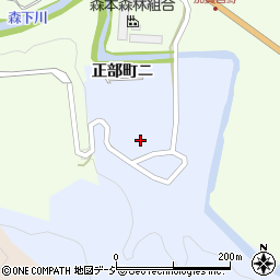 石川県金沢市正部町ト1周辺の地図