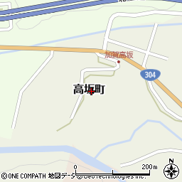 石川県金沢市高坂町ハ166周辺の地図